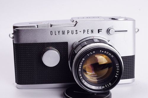 奥林巴斯 olympus pen f t 半格 40/1.4 胶片 相机 自拍 复古