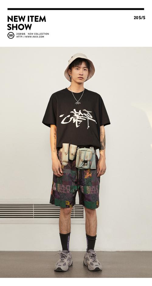 inxxstreetlabhypestuff潮牌情侣短袖休闲简约印花t恤