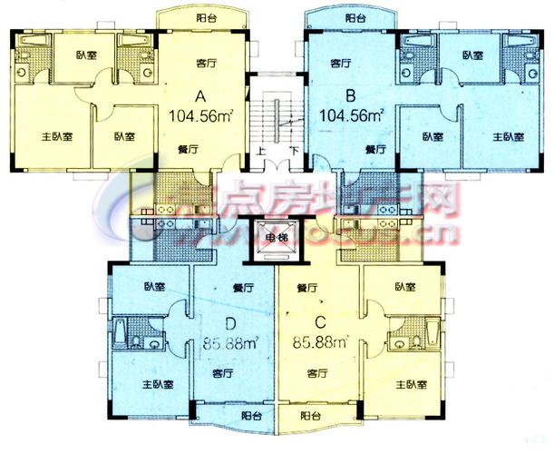 锦城花园楼盘层面(a)_锦城花园户型图-广州搜狐焦点网