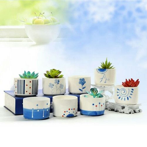 手绘花盆 教程星空