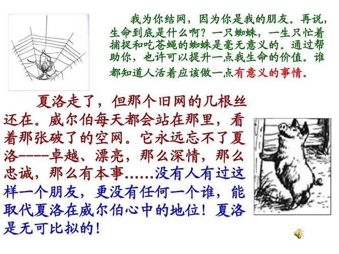 夏洛的网绘本教学课件ppt