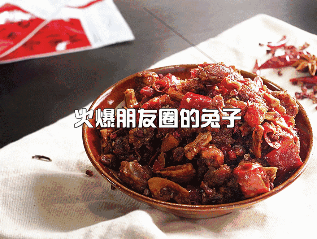 今年流行很火的小吃,那就是黔旺风味食品有限公司的齐娘兔肉