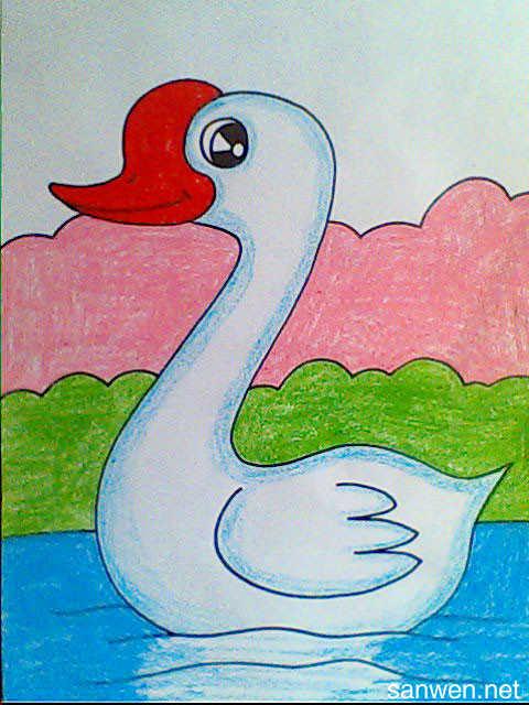 小学生绘画动物图片_小学生绘画动物范图