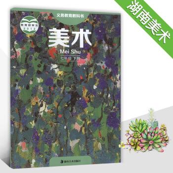 课本教材教科书 湖南美术出版社 初1初一