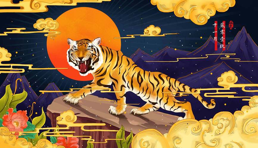 虎|插画|创作习作|1129龙少 - 原创作品 - 站酷 (zcool)