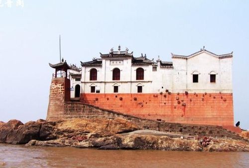鄂州龙蟠矶观音阁湖北旅游景点名胜古迹风景区图片