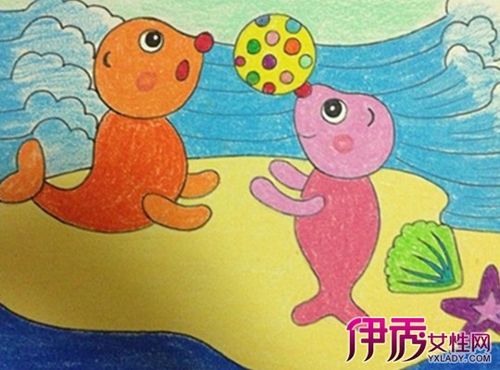 幼儿园小班美术作品:美丽的房子