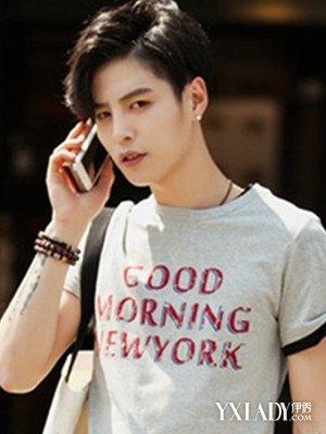 【图】帅气男生发型三七分 连欧巴们都超级喜欢的发型