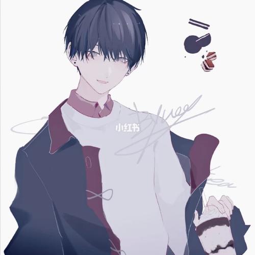 男生头像(奶茶)_奶茶_动漫_动漫男生头像_素材_头像