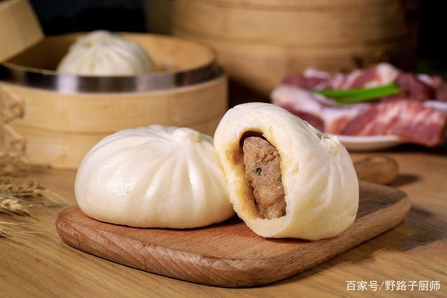 传统早餐,自制鲜肉包子,无肉不欢星人的早餐怎能没有肉呢?