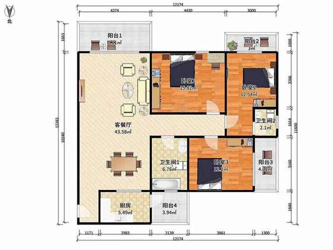 新会碧桂园盛世名门户型图