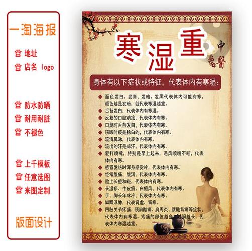 养生馆美容院装饰装修美容图片海报挂图kt板定制塑型画面无框画