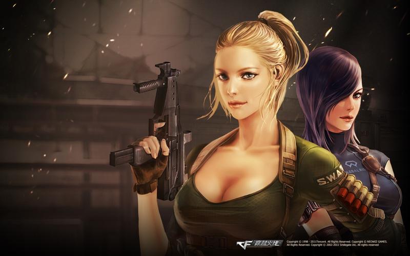 穿越火线灵狐者 高清原图壁纸.