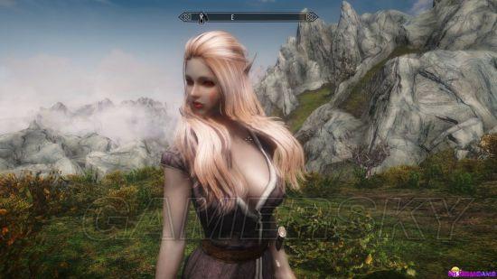 《上古卷轴5》mod合集 美女随从与武器服装mod合集