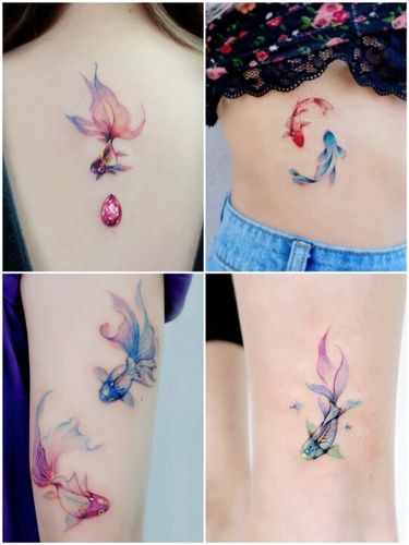 代表幸运的纹身小图案