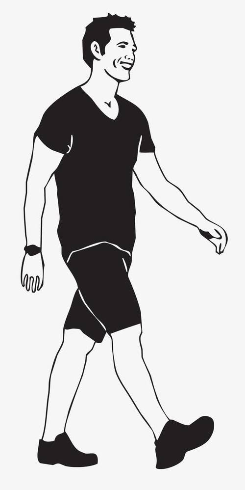 走路的男人