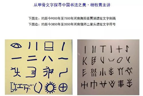 杨牧青:破译八千年前贾湖遗址16个符号文字