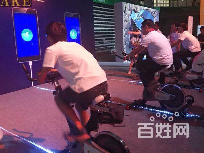 健身发电自行车出租液晶模拟自行车租赁