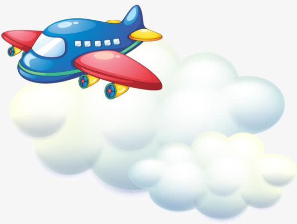 关键词 : 卡通飞机,飞机,云
