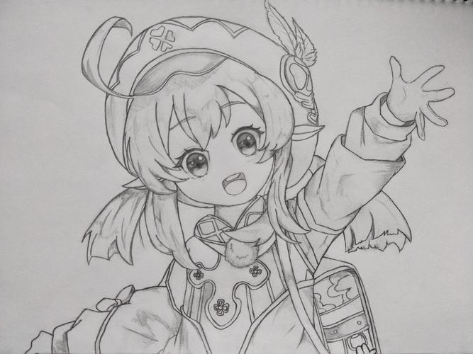 画渣的可莉临摹 - 原神综合 | taptap 原神社区