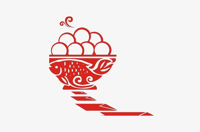 搜图中国提供优质高清原创设计素材免费下载红色元宵剪纸主要针对元素