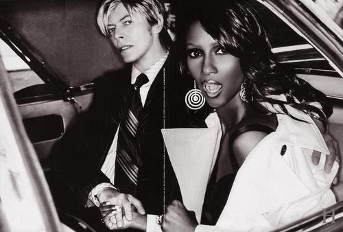 david bowie with iman