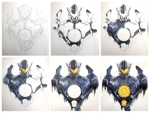 手绘-《环太平洋2》-复仇流浪者