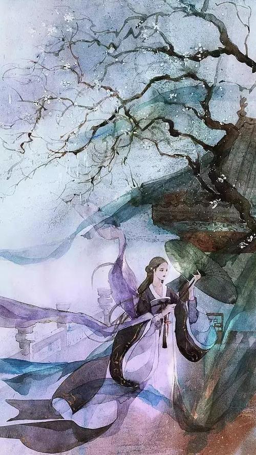 小央美这是一波带仙气的古风壁纸人生如逆旅我亦是行人