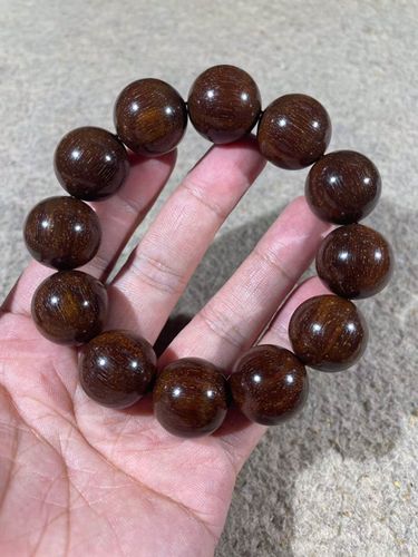 巴布星空念珠手链规格犀角咖啡佛珠手串