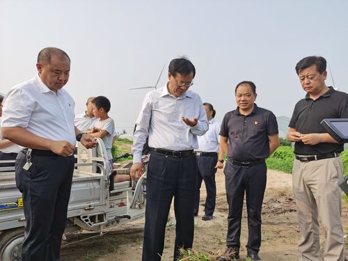开封市委副书记秦保强到玉皇庙镇调研指导工作