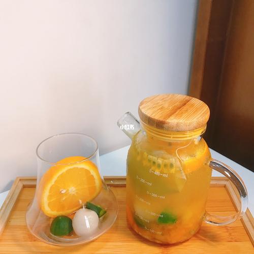 芒果可颂 水果茶_水果茶_芒果_可颂_早餐_水果_今天的