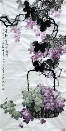 看看我画的葡萄吧_杨立祖