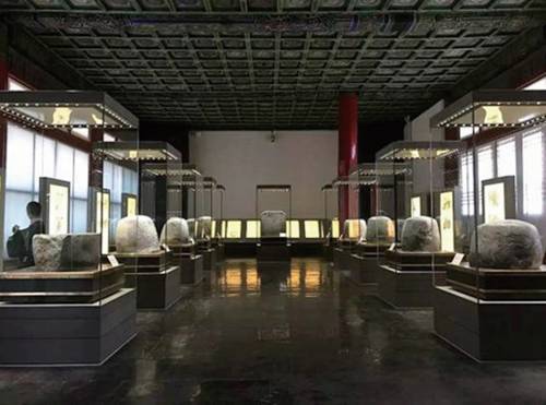 北京故宫博物院宁寿宫石鼓展厅