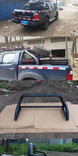 备胎架款防翻架中兴领主郑州日产锐骐皮卡车防滚架纳瓦拉龙门架