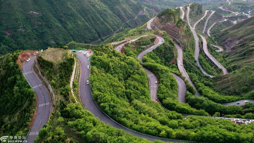 骊山最美盘山路