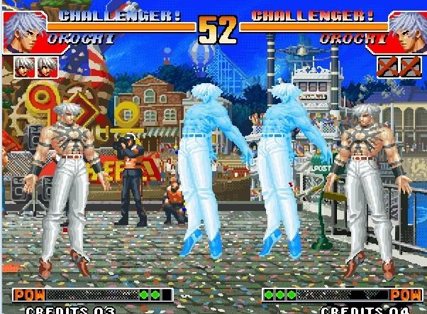 街机拳皇97怎么调大蛇