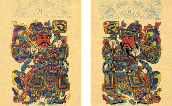 郁垒神荼的门神简介