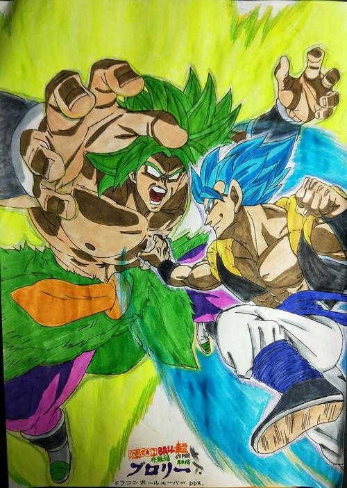 日常绘画剧场版布罗利 改