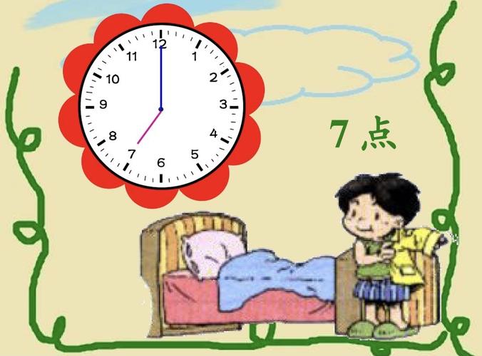 新怡绿洲幼儿园c1班生活技能——《认识钟表74》 - 美篇