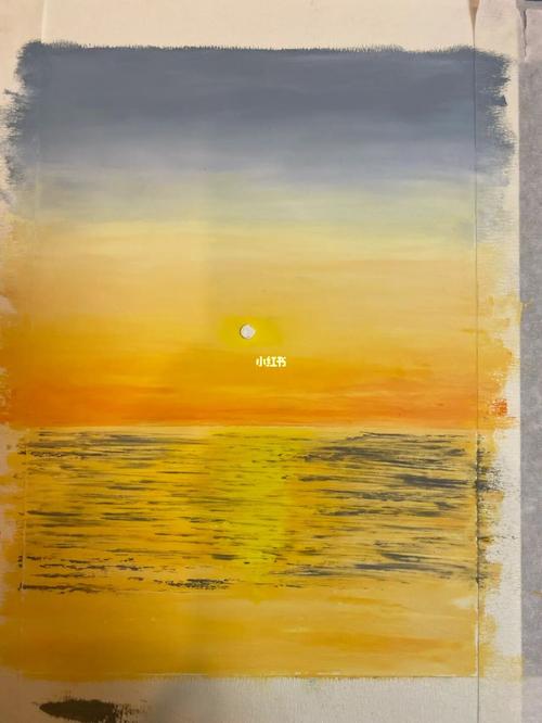 油画棒作品·秋天的颜色