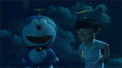 哆啦a梦,不舍蓝胖子!