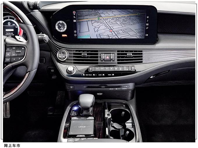 雷克萨斯新款ls 500实拍!换装新内饰/搭3.5t引擎