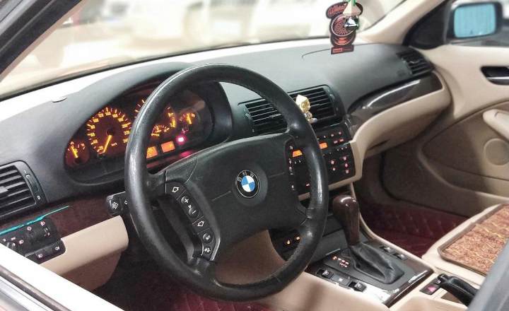 宝马3系2005款320i时尚型木内饰情怀座驾宝马e46操控神车