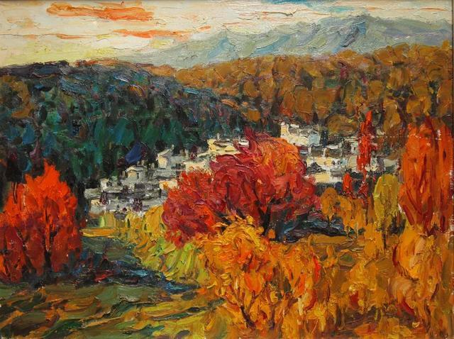 中国美术家协会会员,秦宝利油画作品欣赏