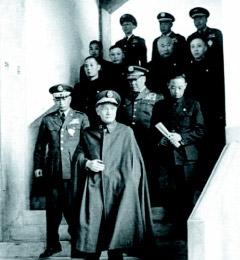 这是20世纪60年代他们步出台当局"总统府"的档案照片.