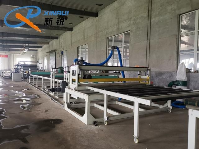 青岛新锐pe pp板材设备生产线