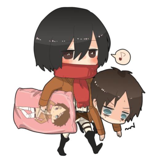【此间二次元】二次元 进击的巨人 艾笠 动漫 插画 萌萌哒