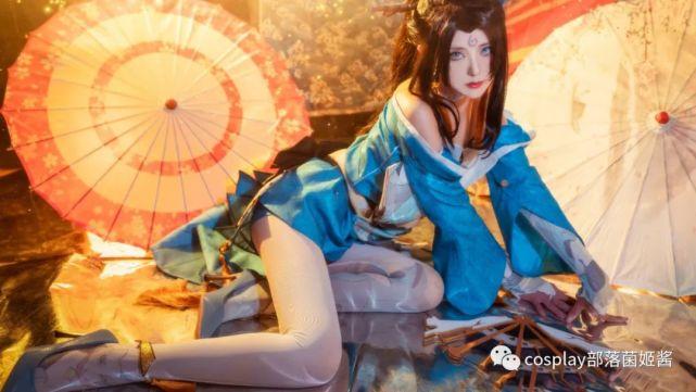 cos:王者荣耀不知火舞魅语cos正片@nino家的橘子