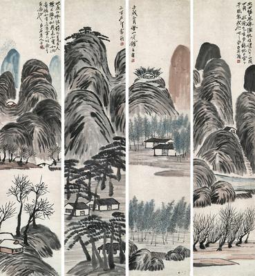 齐白石----山水作品[典藏] - 挥毫泼墨的日志 - 网易