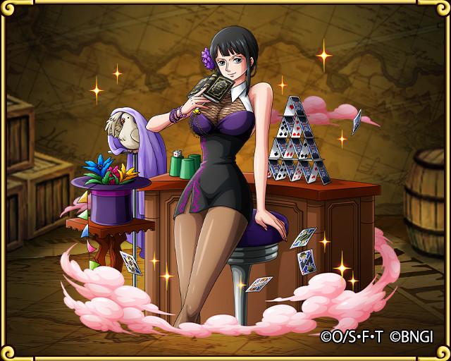 妮可·罗宾生日!官方壁纸和画师的美图对比,后者满满的欧美风